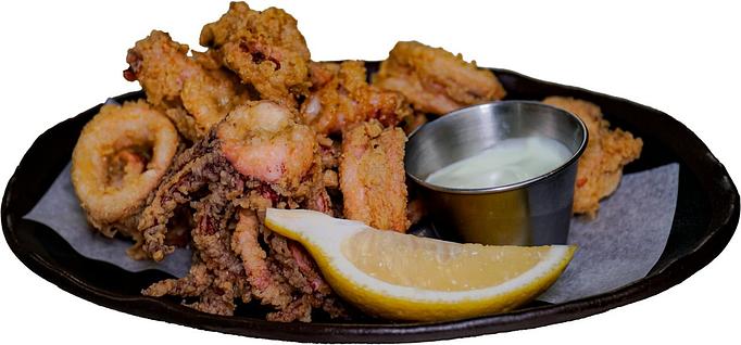 Product: CALAMARES A LA ANDALUZA CON ALIOLI DE AJETES - Taberna del Alabardero in Washington, DC Spanish Restaurants