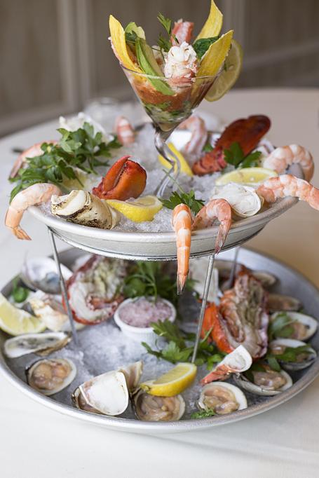 Product: Ultimate Chilled Shellfish Tower - The Waters Edge at Giovanni's in Darien, CT Steak House Restaurants