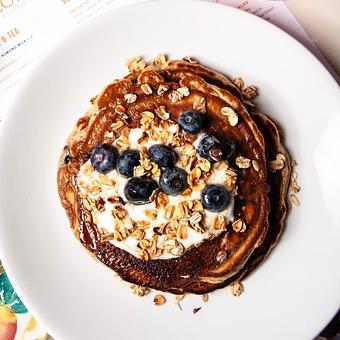 Product: Blueberry Pancakes - Avalon International Breads in Cass Corridor/Midtown - Detroit, MI Bakeries