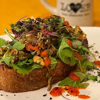 Product: Wild Mushroom Toast - Avalon International Breads in Cass Corridor/Midtown - Detroit, MI Bakeries