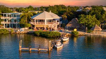 Exterior - Bayside Grille & Sunset Bar in Sunset Cove - Key Largo, FL Bars & Grills