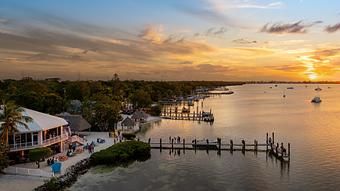 Exterior - Bayside Grille & Sunset Bar in Sunset Cove - Key Largo, FL Bars & Grills