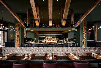 Interior - Between the Trees in Downtown Greenville/Reedy Falls - Greenville, SC American Restaurants