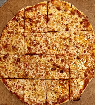 Product: Gluten friendly tavern style - Blue Pan Pizza in West Higlands - Denver, CO Dessert Restaurants