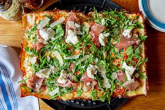 Product: Parma Italia - Detroit Style Pizza - Blue Pan Pizza in Congress Park - Denver, CO Dessert Restaurants Product: Parma Italia - Detroit Style Pizza - Blue Pan Pizza in Congress Park - Denver, CO Dessert Restaurants