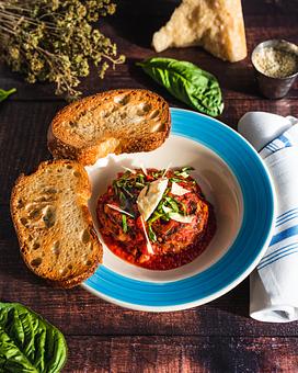 Product: Eggplant Parm - Blue Pan Pizza in Congress Park - Denver, CO Dessert Restaurants Product: Eggplant Parm - Blue Pan Pizza in Congress Park - Denver, CO Dessert Restaurants