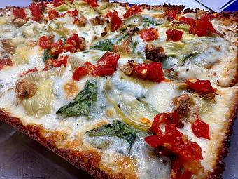 Product - Blue Pan Pizza in West Higlands - Denver, CO Dessert Restaurants