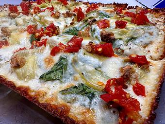 Product - Blue Pan Pizza in South Golden - Golden, CO American Restaurants