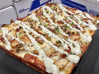 Product - Blue Pan Pizza in South Golden - Golden, CO American Restaurants Product - Blue Pan Pizza in South Golden - Golden, CO American Restaurants