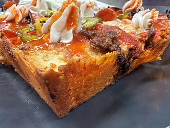 Product - Blue Pan Pizza in South Golden - Golden, CO American Restaurants Product - Blue Pan Pizza in South Golden - Golden, CO American Restaurants