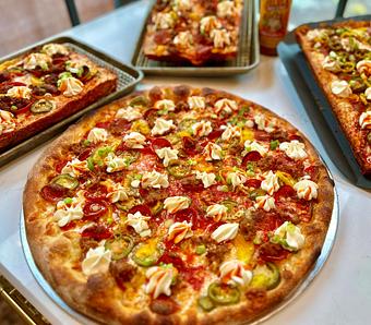 Product - Blue Pan Pizza in South Golden - Golden, CO American Restaurants Product - Blue Pan Pizza in South Golden - Golden, CO American Restaurants