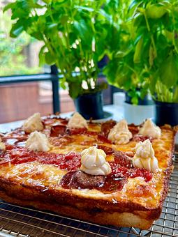 Product - Blue Pan Pizza in South Golden - Golden, CO American Restaurants Product - Blue Pan Pizza in South Golden - Golden, CO American Restaurants