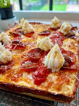 Product - Blue Pan Pizza in South Golden - Golden, CO American Restaurants Product - Blue Pan Pizza in South Golden - Golden, CO American Restaurants