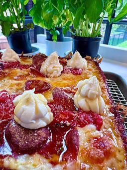 Product - Blue Pan Pizza in Congress Park - Denver, CO Dessert Restaurants Product - Blue Pan Pizza in Congress Park - Denver, CO Dessert Restaurants