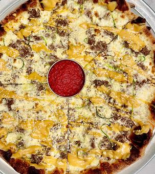 Product - Blue Pan Pizza in South Golden - Golden, CO American Restaurants Product - Blue Pan Pizza in South Golden - Golden, CO American Restaurants