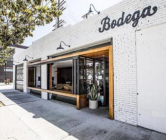 Exterior - Bodega Wine Bar in Santa Monica, CA Bars & Grills