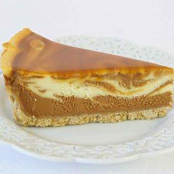 Product: Sea Salt and Carmel Cheesecake (Gluten-Free) - Brown Dog Pizza in Downtown Telluride, Main Street - Telluride, CO Bars & Grills