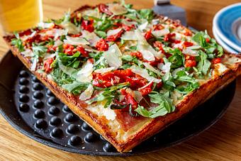 Product - Brown Dog Pizza in Downtown Telluride, Main Street - Telluride, CO Bars & Grills
