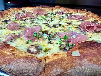 Product - Brown Dog Pizza in Downtown Telluride, Main Street - Telluride, CO Bars & Grills