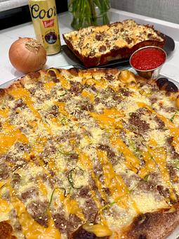 Product - Brown Dog Pizza in Downtown Telluride, Main Street - Telluride, CO Bars & Grills