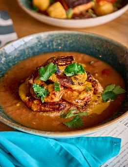 Product: Shrimp Tacu Tacu - Cabra in Chicago, IL American Restaurants