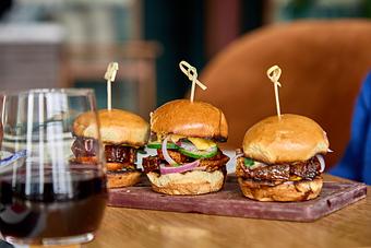 Product: Red Cooked Pork Belly Sliders - Cabra in Chicago, IL American Restaurants
