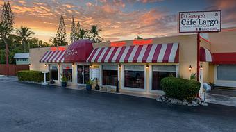 Exterior - DiGiorgio's Cafe Largo in Downtown Key Largo - Key Largo, FL Italian Restaurants