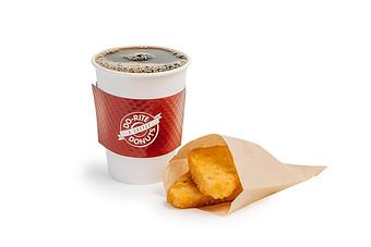 Product: Breakfast Combo - Coffee and Hash Browns - Do-Rite Donuts & Chicken in Chicago, IL Donuts