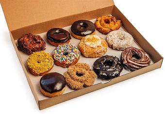 Product: Dozen Donuts in a box - Do-Rite Donuts & Chicken in Chicago, IL Donuts