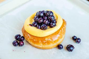 unclassified: Lemon Blueberry Donut - Do-Rite Donuts & Chicken in Chicago, IL Donuts