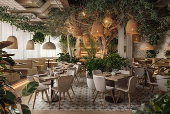 Interior - Ema Austin in Austin - Austin, TX Mediterranean Restaurants