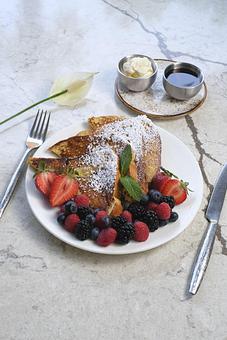 Product: Orange Blossom French Toast - Essensia Restaurant at The Palms Hotel & Spa in Miami Beach - Miami Beach, FL Global Restaurant