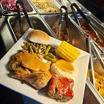 Product: Tuesday Lunch Buffet - Fulton Wurst Haus in Fulton, MO American Restaurants
