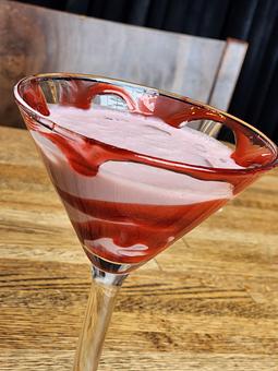 Product: RumChata®, Razzmatazz®, Half n’ Half - Harvey's Grill and Bar in Saginaw, MI American Restaurants