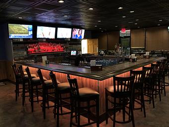 Interior - High Waters Sports Bar and Grill in Surf City, NC American Restaurants