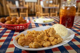Product - Huck Finn's Catfish in Pigeon Forge, TN Soul Food Restaurants