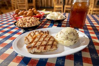 Product - Huck Finn's Catfish in Pigeon Forge, TN Soul Food Restaurants