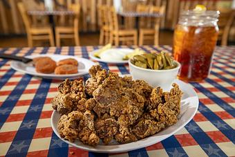 Product - Huck Finn's Catfish in Pigeon Forge, TN Soul Food Restaurants