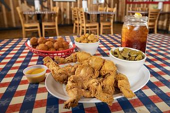 Product - Huck Finn's Catfish in Pigeon Forge, TN Soul Food Restaurants