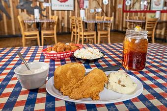 Product - Huck Finn's Catfish in Pigeon Forge, TN Soul Food Restaurants