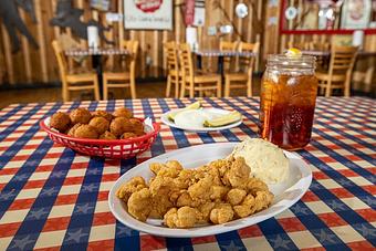 Product - Huck Finn's Catfish in Pigeon Forge, TN Soul Food Restaurants