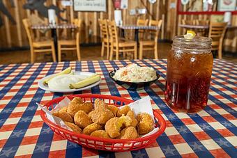 Product - Huck Finn's Catfish in Pigeon Forge, TN Soul Food Restaurants