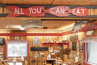 Product - Huck Finn's Catfish in Pigeon Forge, TN Soul Food Restaurants