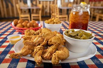 Product - Huck Finn's Catfish in Pigeon Forge, TN Soul Food Restaurants