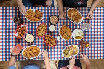 Product - Huck Finn's Catfish in Pigeon Forge, TN Soul Food Restaurants