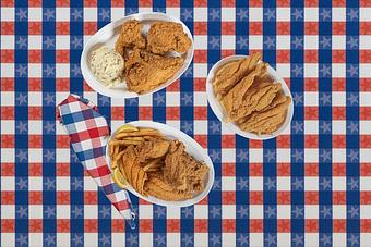 Product - Huck Finn's Catfish in Pigeon Forge, TN Soul Food Restaurants