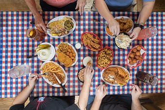 Product - Huck Finn's Catfish in Pigeon Forge, TN Soul Food Restaurants