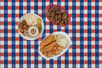 Product - Huck Finn's Catfish in Pigeon Forge, TN Soul Food Restaurants