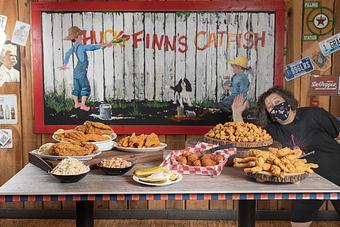 Product - Huck Finn's Catfish in Pigeon Forge, TN Soul Food Restaurants