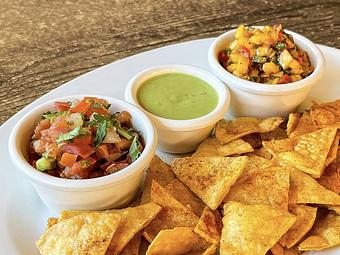 Product: Salsa Trio & Chips Appetizer - Hugo's Studio City in Valley Village - Studio City, CA Vegetarian Restaurants